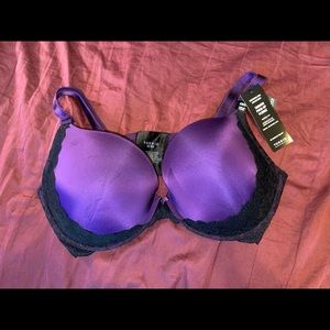Purple Torrid Bra, 42 DD, Brand New, Push up Plunge